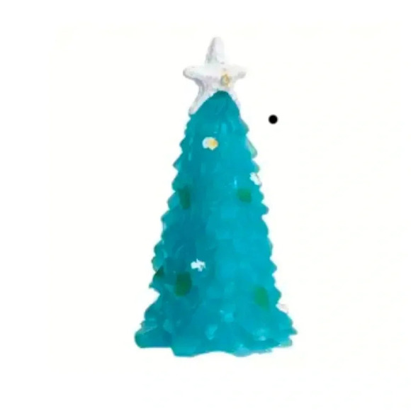 Handcrafted‎ Miniature Beach Glass Tree With Star - Picture 1 of 4
